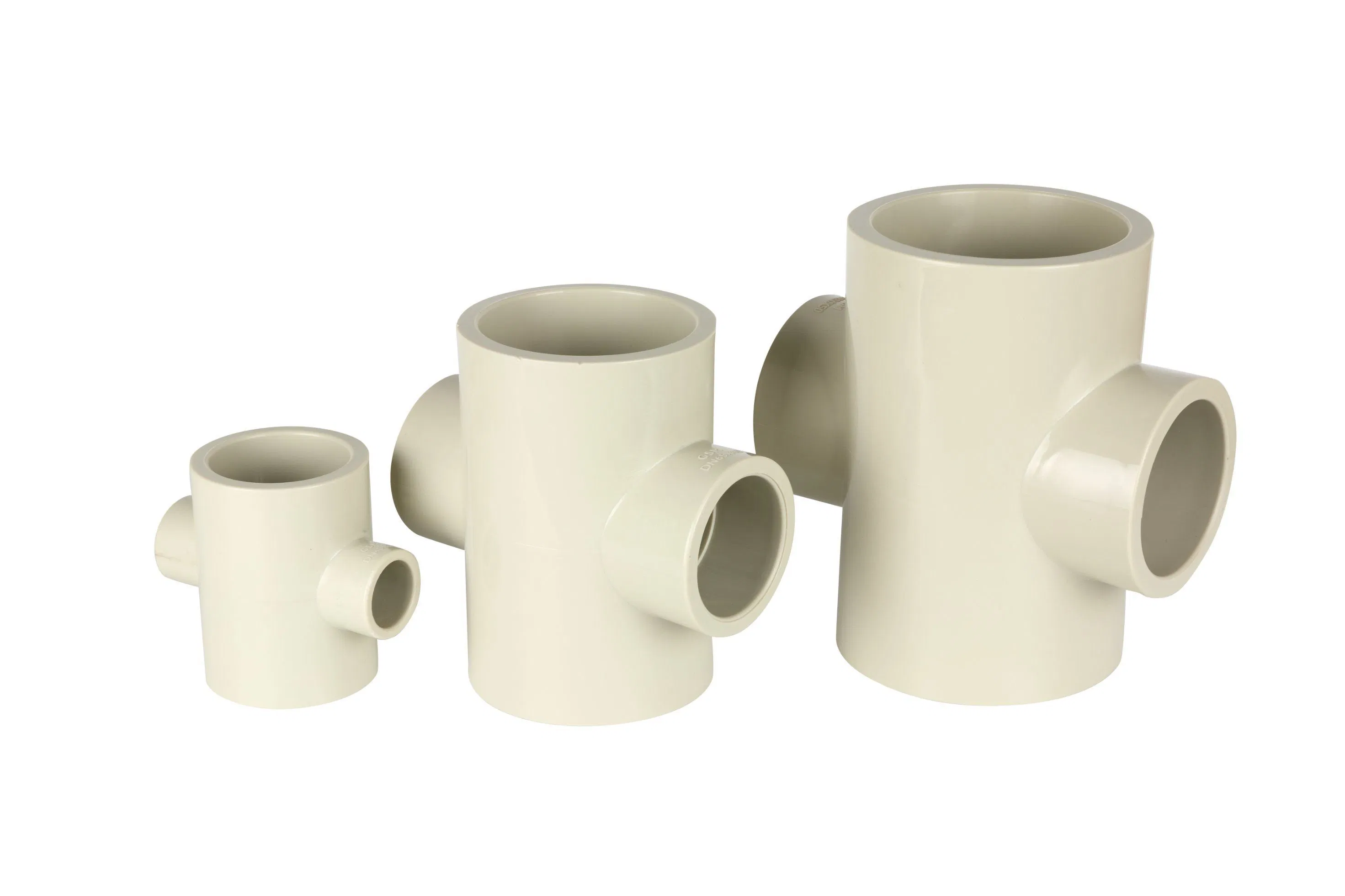 Factory Direct Sales DIN ANSI Standard Plastic PE HDPE PVC Pipe Fitting Cross Tee for Water Supply/Agricultural Ground/Plumbing Supply System