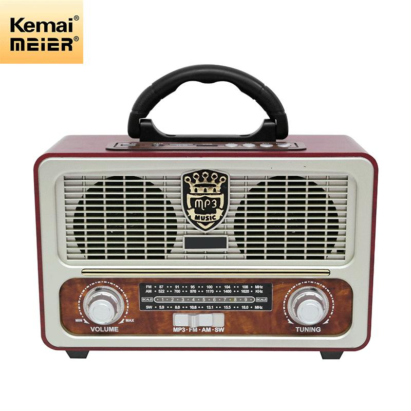 Vintage Digital Radio Multifunctional Wireless Speaker Portable Vintage Radio