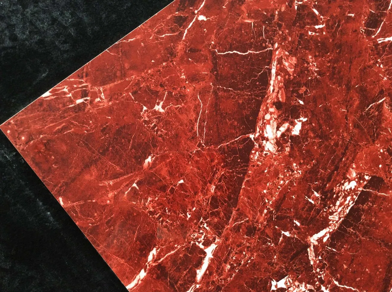 Red Color Full Glazed Porcelain Ceramic Floor Tile, Stone Tile (800*800mm)