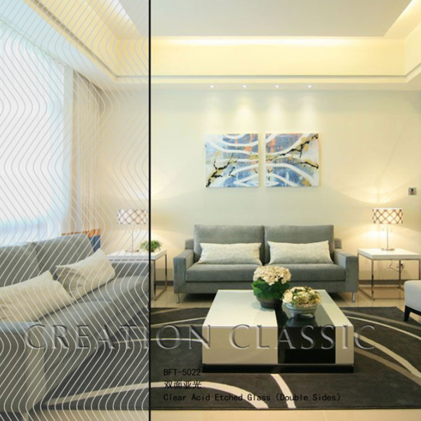 Art Architectural Glass / Acid-Etched Stained Glass