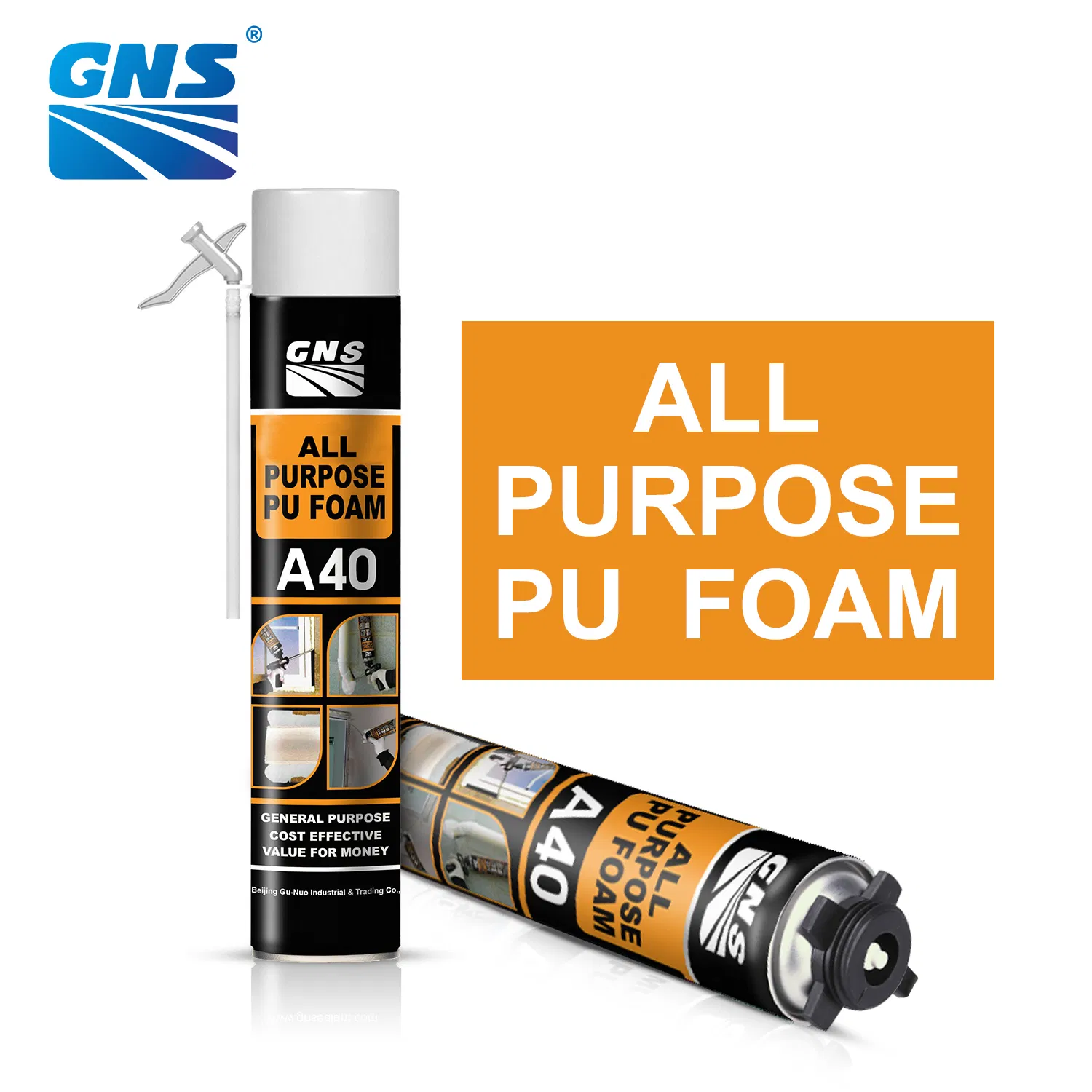 OEM Factory Waterproof Expanding PU Sealant Spray Filling Polyurethane Foam 750ml PU Foam