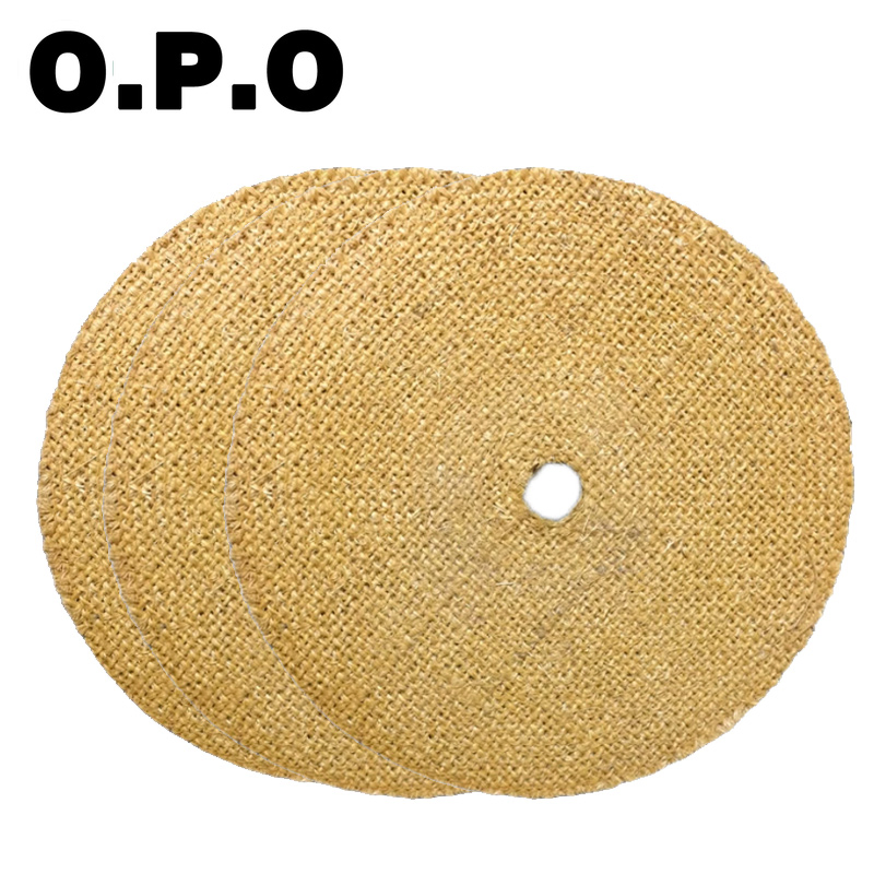 Полировальный круг 4,5 дюйма из хлопка и сизаля, средняя жесткость