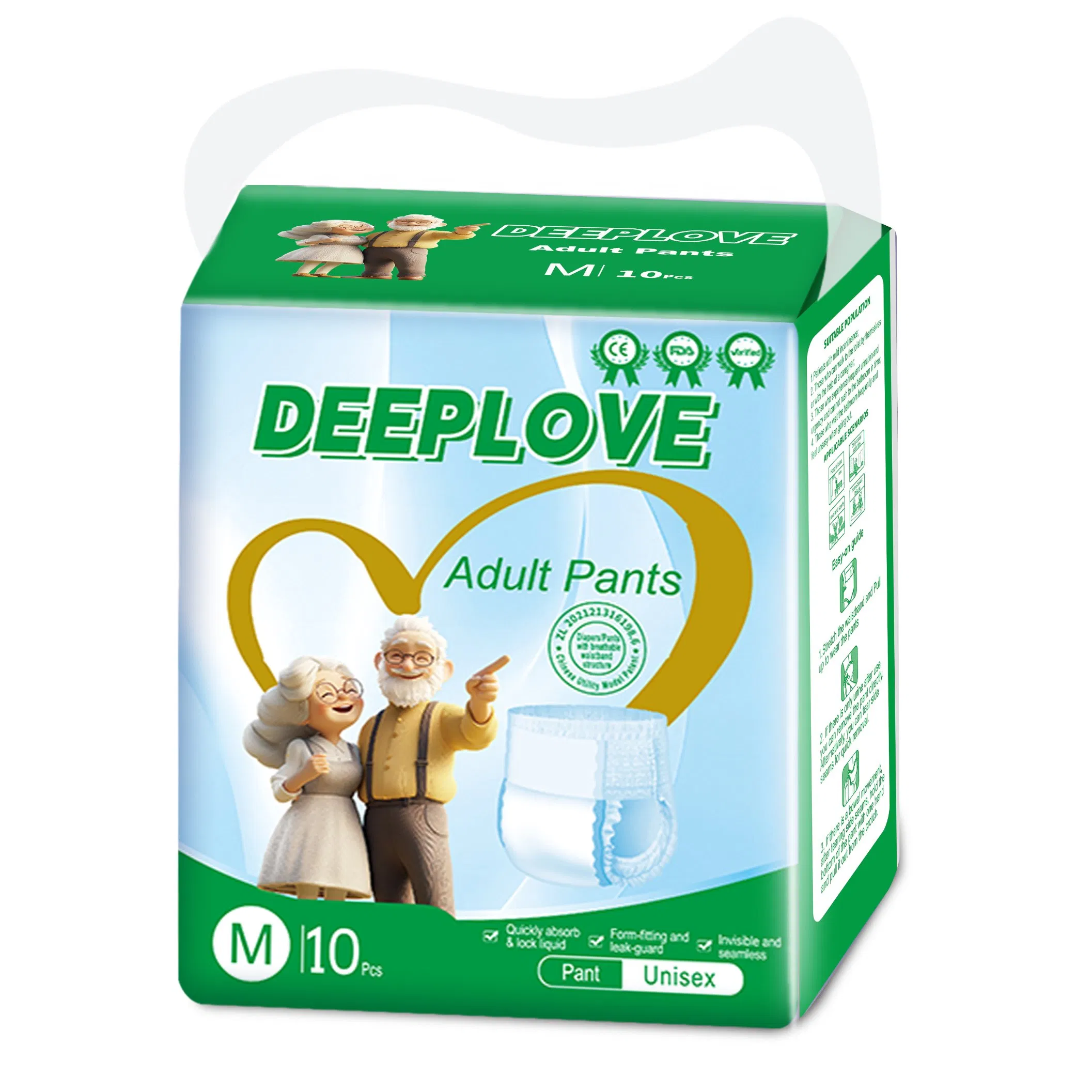 High Quality Ultra-Absorbent Adult Diaper Pants for Maximum Leak Prevention