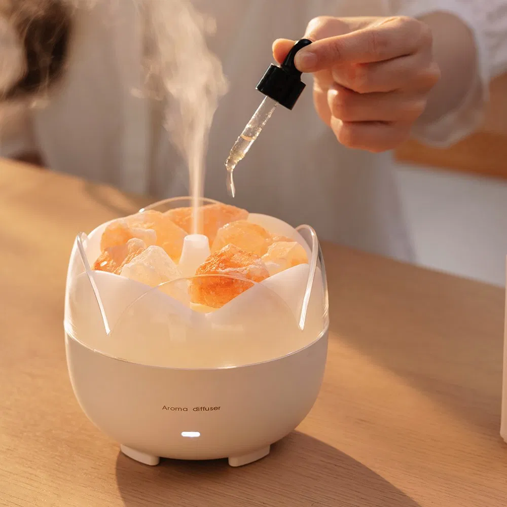 Aromatherapy Mist Diffusers Quiet Air Desk Ultrasonic 250ml Humidifier LED Colorful Night Light for Home