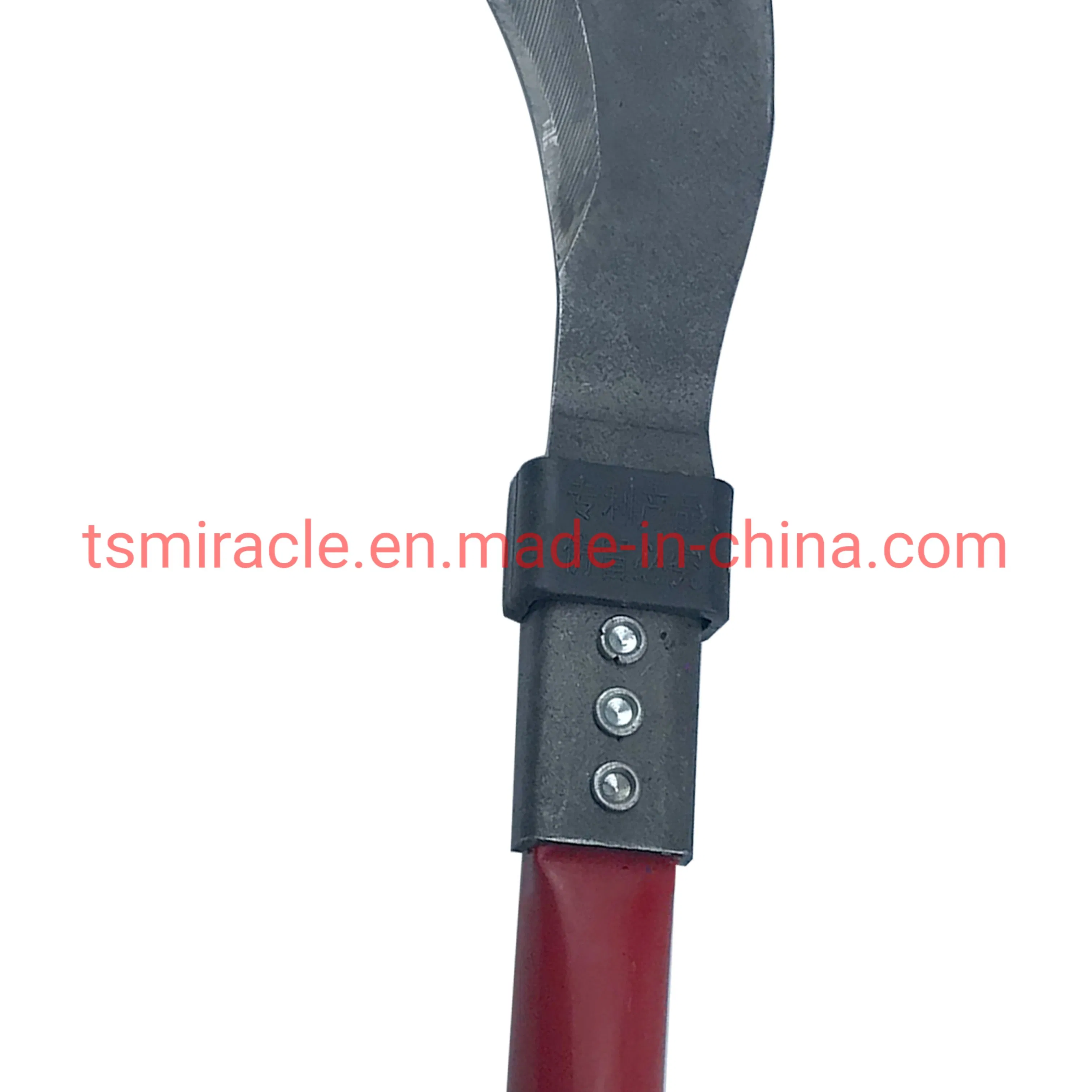 Farm Tool Carbon Steel Cutting Garden Grass Tooth Sickle with Wooden Handle Purning Sickle