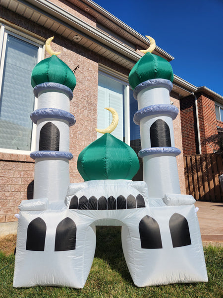 2023 New Giant Ramadan Decoration Inflatable Mosque for Sale