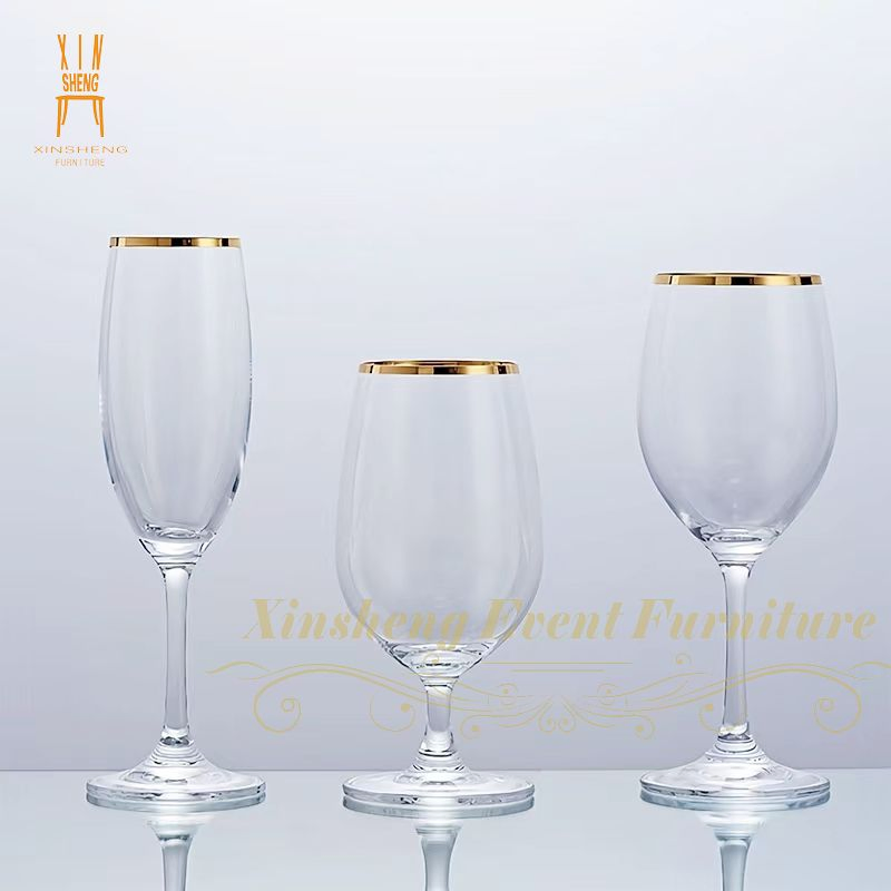 Dinner for Hotel Use Champagne Glass Wine Glass Water Goblet Set