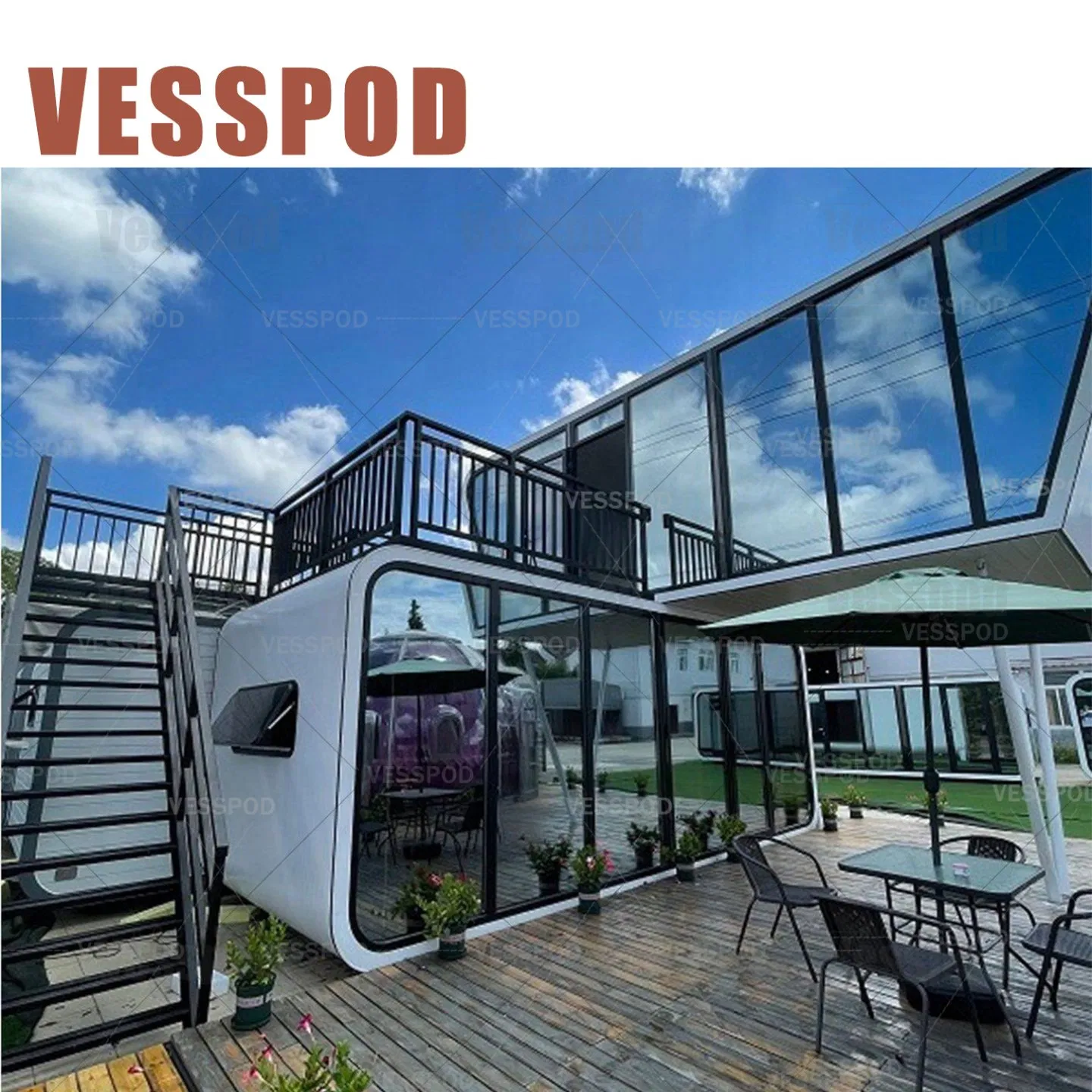 2023 New Product Cheap Professional Design Prefab Framed Kit Japanese Styles Homes Mobile Container House for Outdoor Living