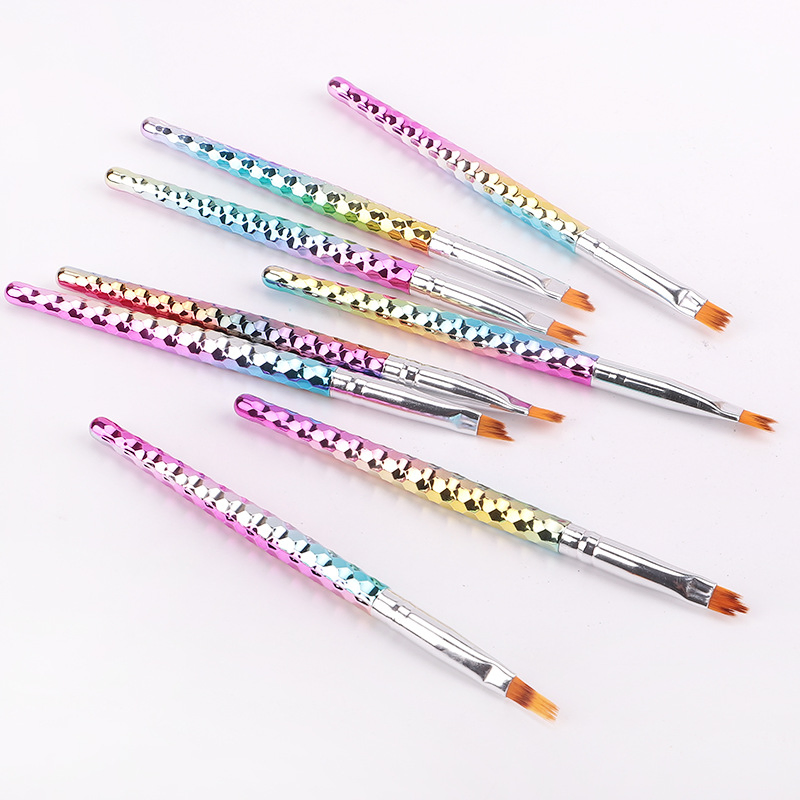 Nail Painting Brush Set Nail Art Cleaner Remover Brush