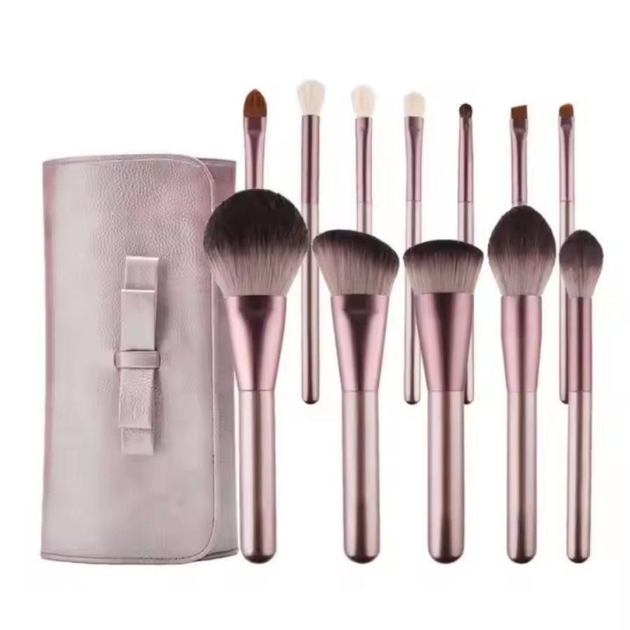 12 PCS Cosmetic Storage Bags Bucket Makeup Artists Brush Set