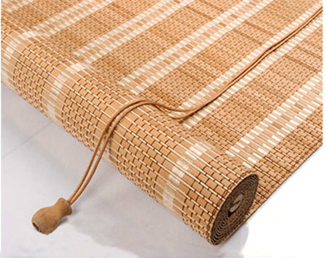 Customized Bamboo Rolling Blinds and Roman Blinds as Window Curtains
