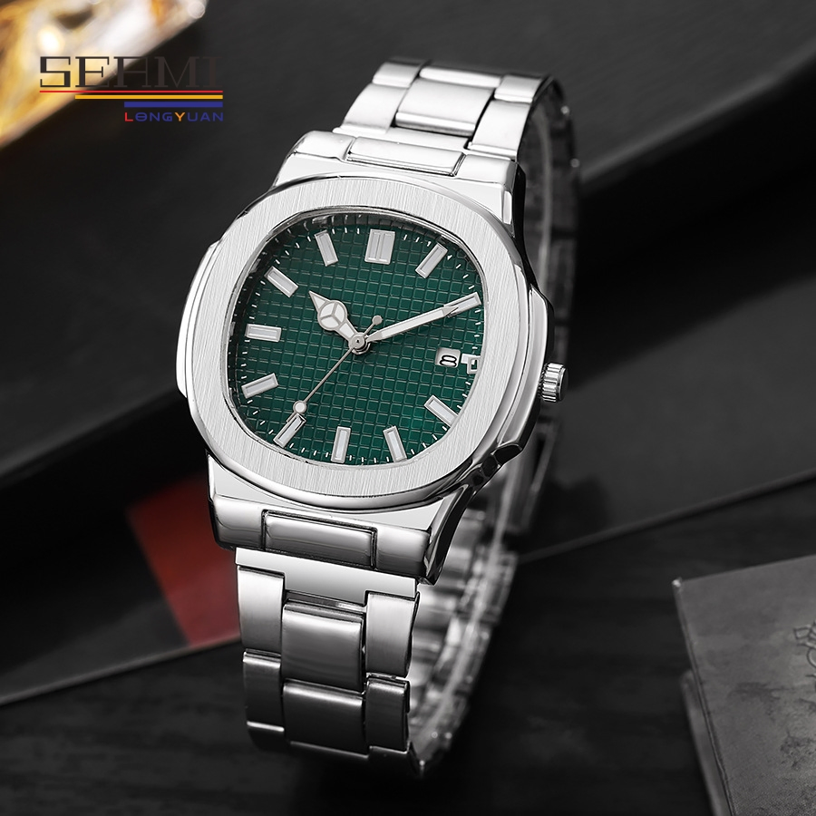 Classic Sporty Shiny Decorate Outfit Alloy Gift Watch for Daily Life