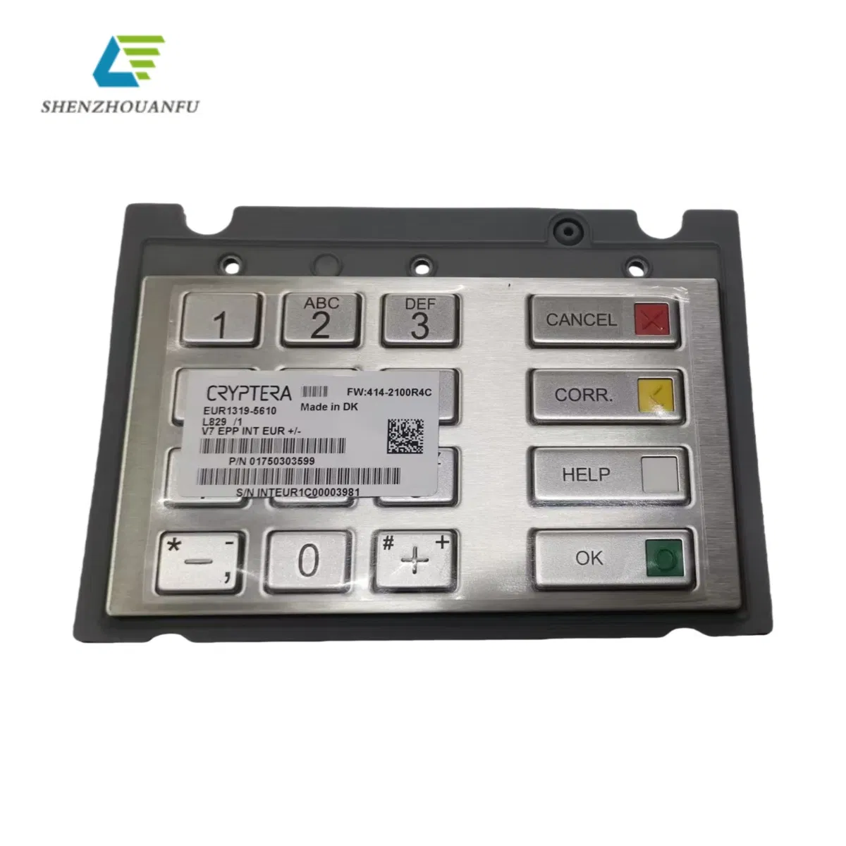 ATM Encrypted Pin Pad Keyboard Diebold V7 EPP 01750303599