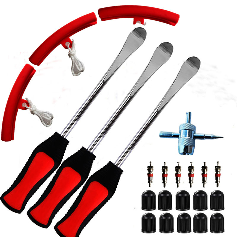 Hot Sale Auto Tire Flat Plate Pry Bar Crowbar Repair Tools Set
