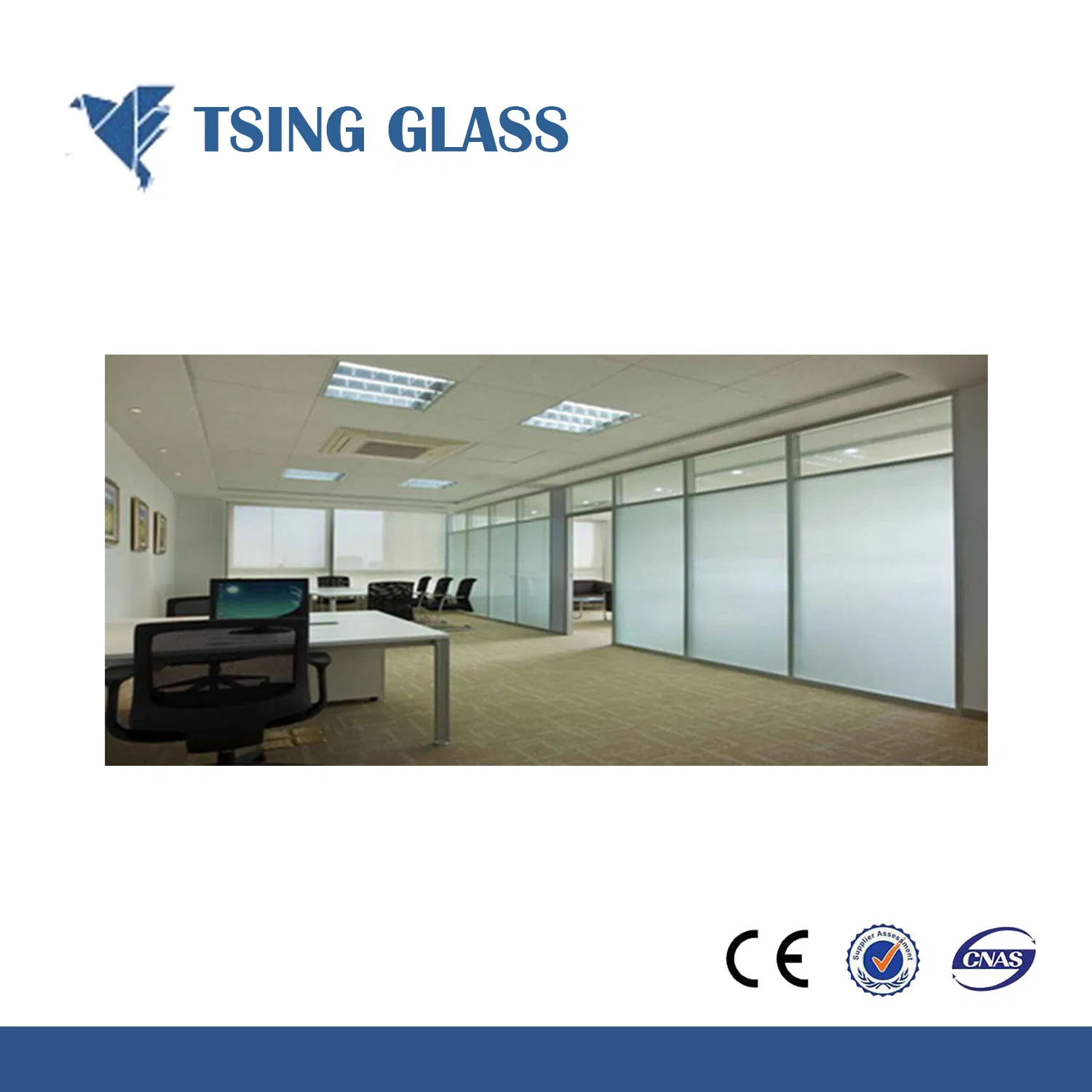 Frosted Office Glass with High Quality