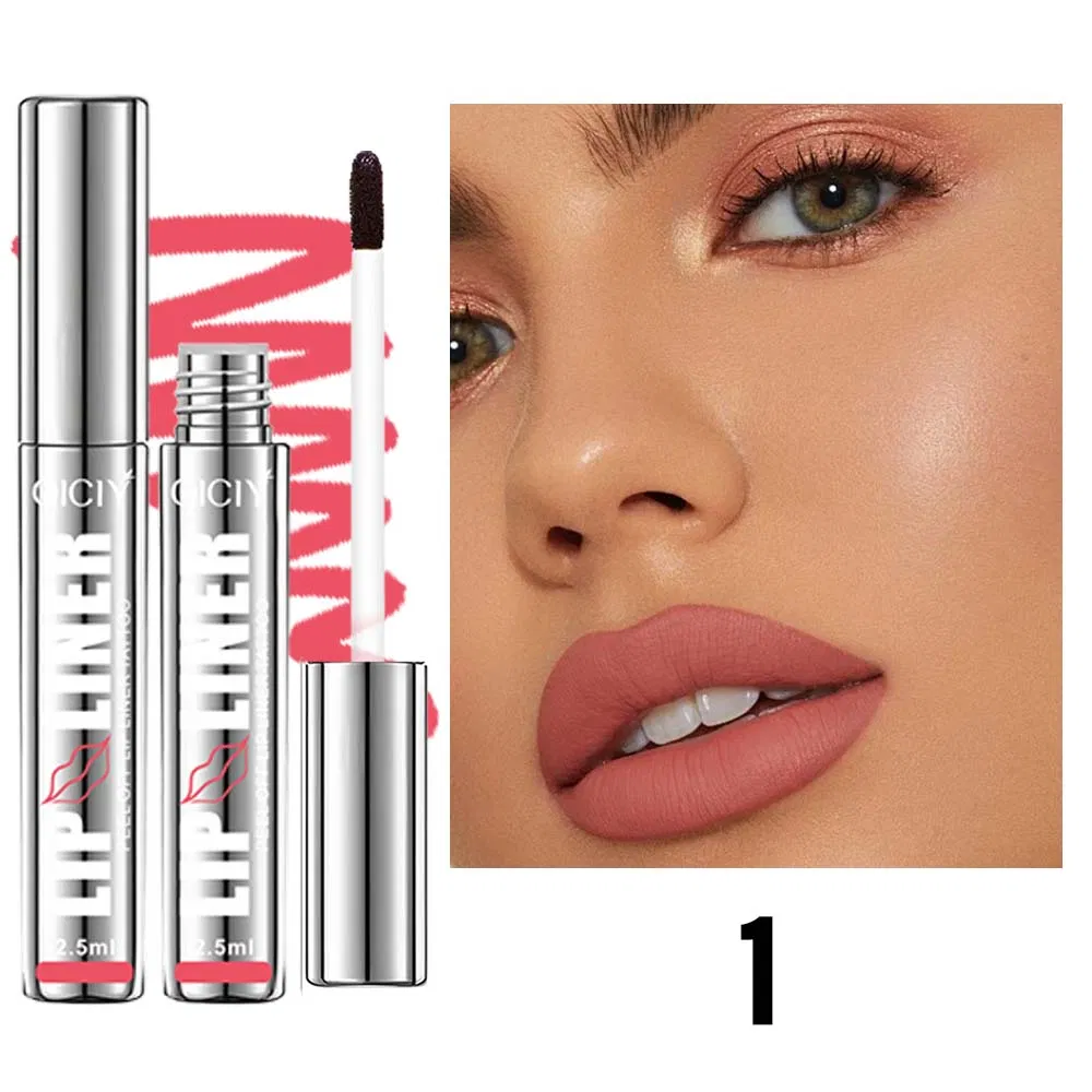 Cosmetic 2.5ml 4 Color Tear off Lip Liner