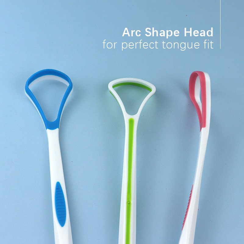 Manufacture Oral Care Tongue Cleaner Tongue Scraper Tongue Coating Gentle Cleaning