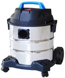 807-25L 1400W Metal Tank Water Dust Vacuum Cleaner with Socket