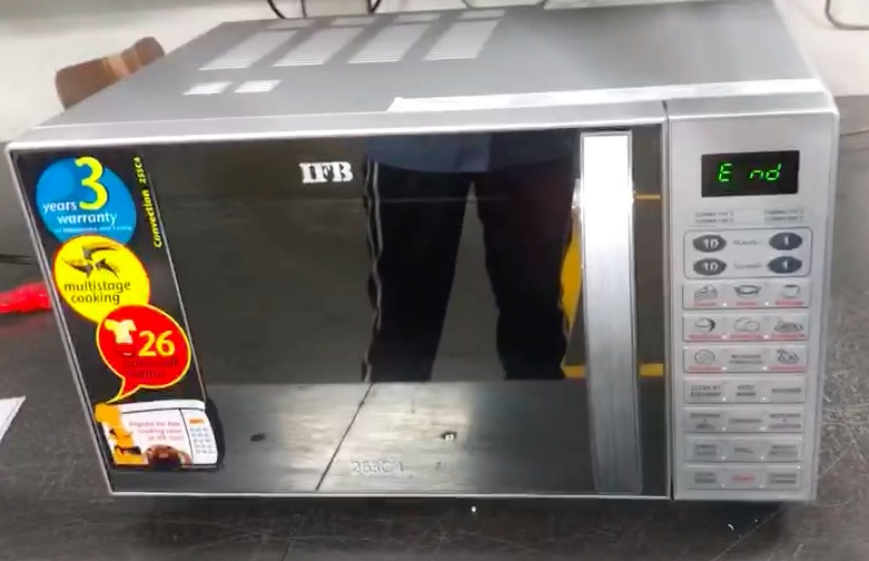Cooking Appliance 0.9cuft Convection Microwave Oven 100 Auto Cooking Menusoil Free Cooking & Steam Clean