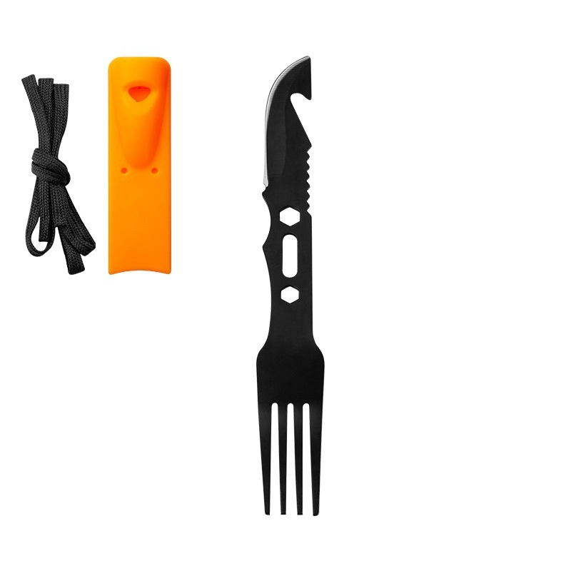 Combination Tool Colorful Spoon Stainless Steel Multifunctional Fork