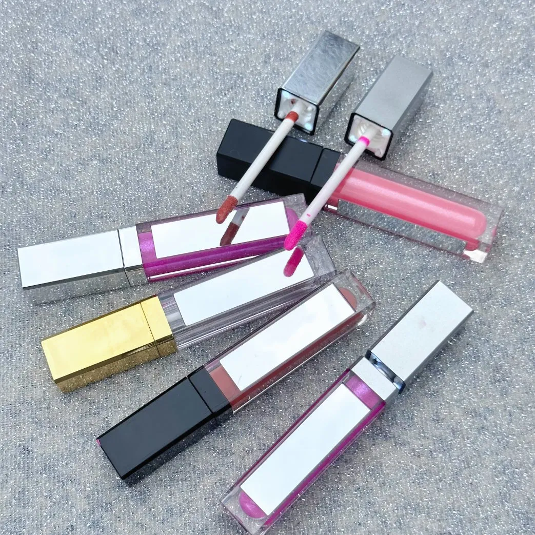 Bulk Price LED Light Lipgloss with Mirror Luxury Exquisite Long Lasting Colorfast Beautiful Lip Makeup Private Label Lipgoss