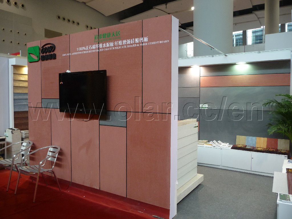 Fiber Cement Board 9mm CE Approved Fireproof Fiber Cement Facade Board