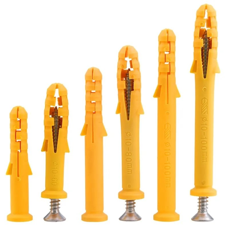 Expansion Screw/Small Yellow Croaker Expansion Screws/Plastic Pipe Expansion Screws