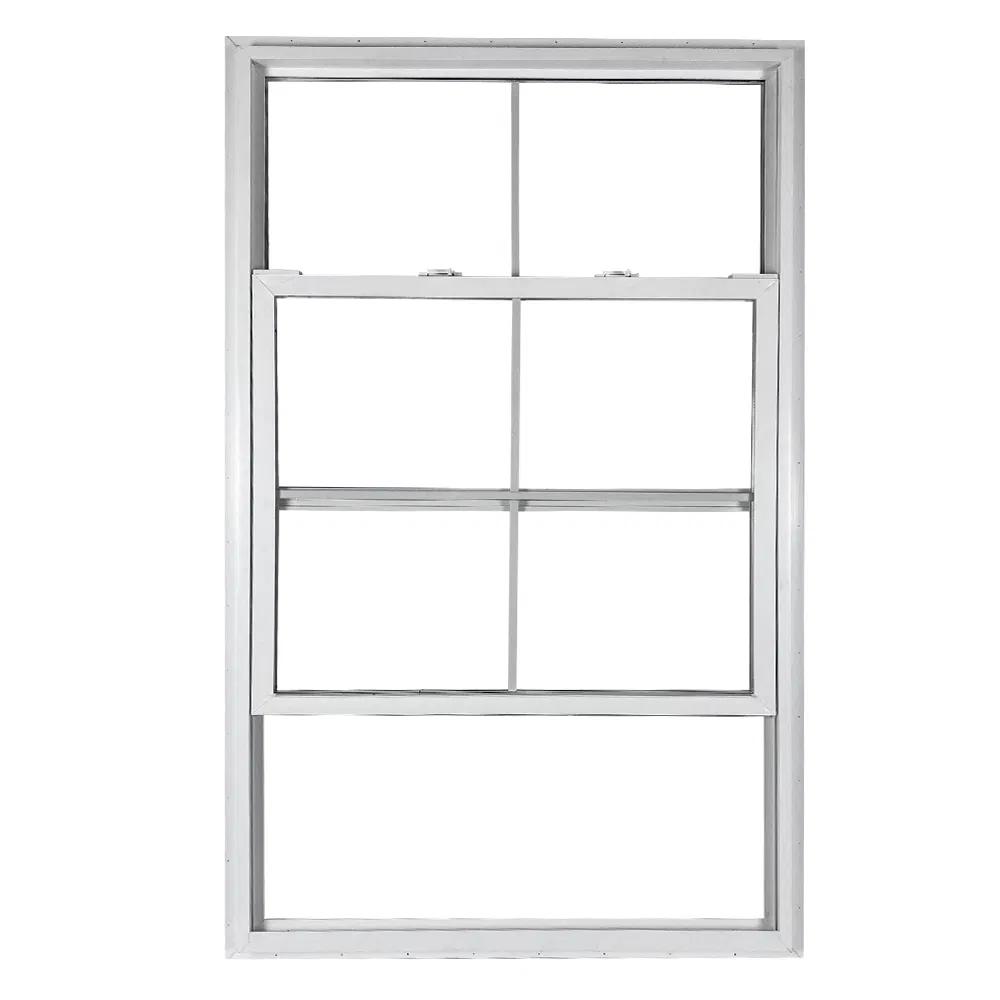 UPVC Hooper Window Open Top Easy Cleaning UPVC Hung Window