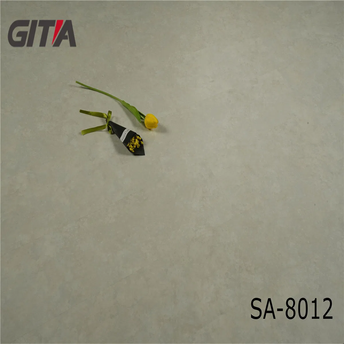 Friendly Eco Strong Click Waterproof Simple Color UV Coating Spc Wall Tile