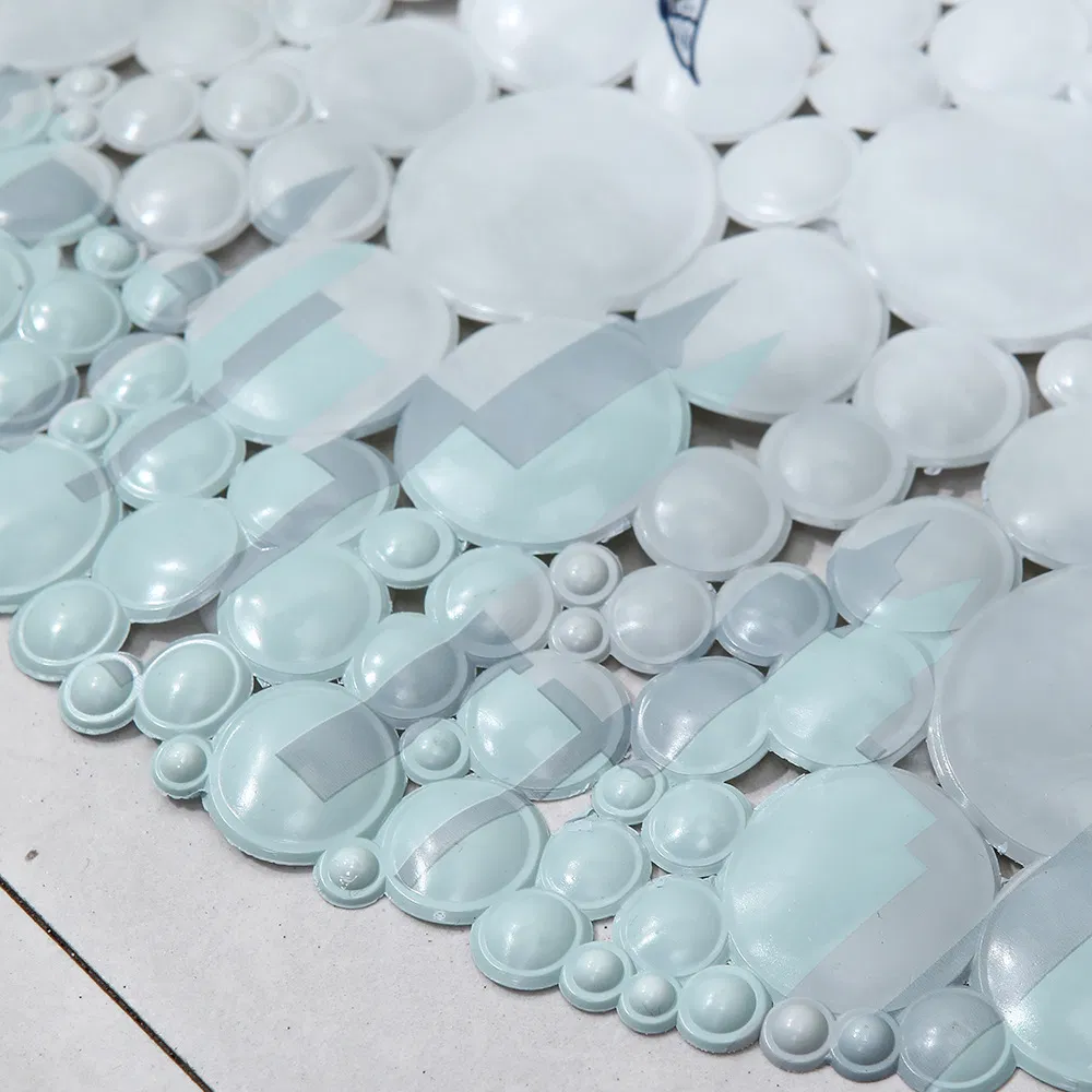 Flowers and Birds Anti-Slip Suction Bathroom Mat Customized Pattern Waterproof Bath Mat