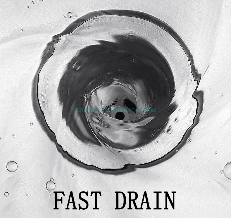 25× 45× 18cm Wash Basin Kitchenware Handmade Single Bowl Kitchen Utensil Under Mount Stainless Steel Kitchen Sink for (HFES2545)