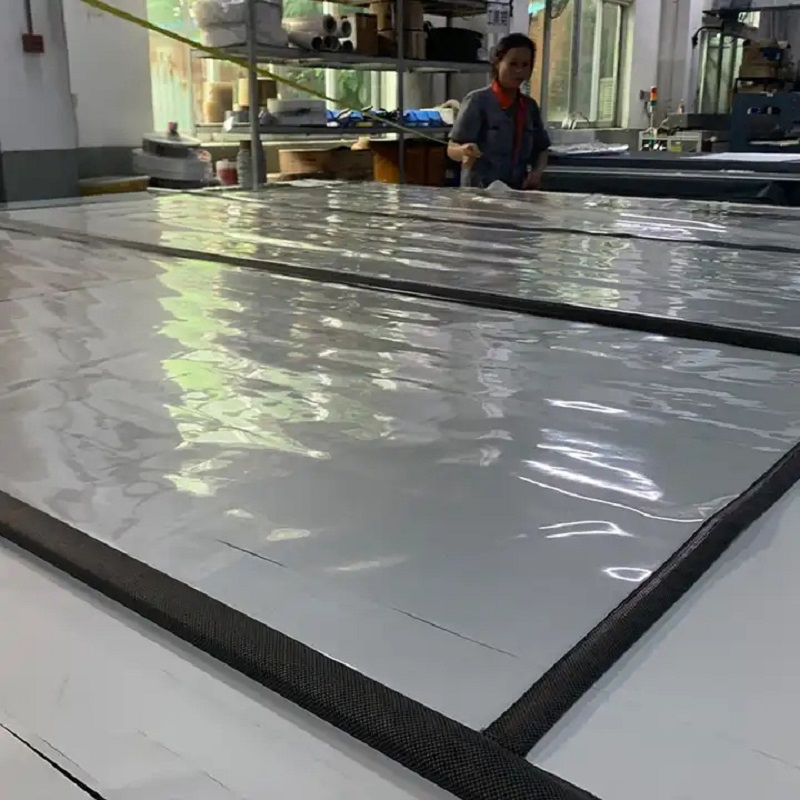 Motorized Waterproof Roller Blinds, PVC Curtain Roman Blinds