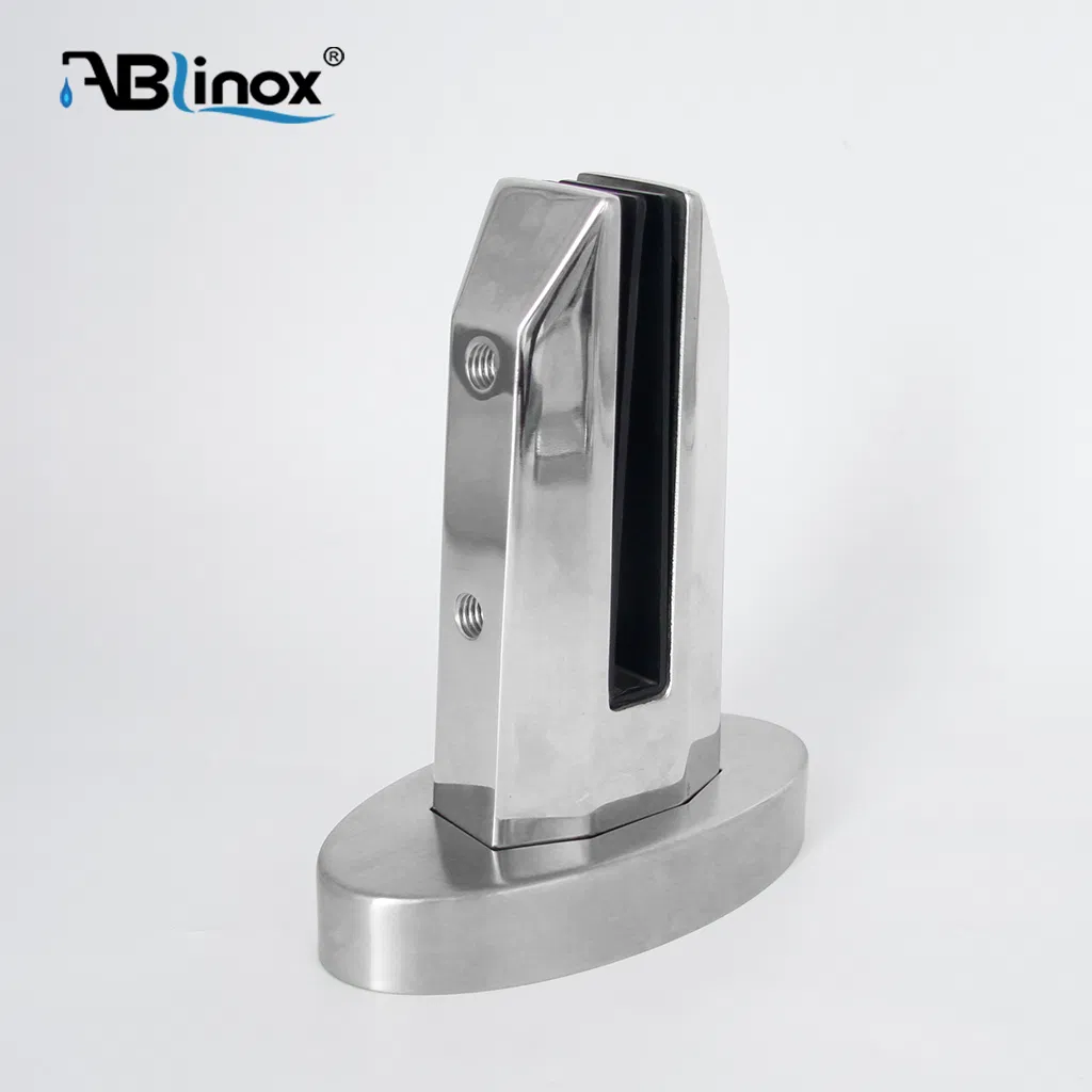 316 Stainless Steel Balcony Railing Glass Clamp