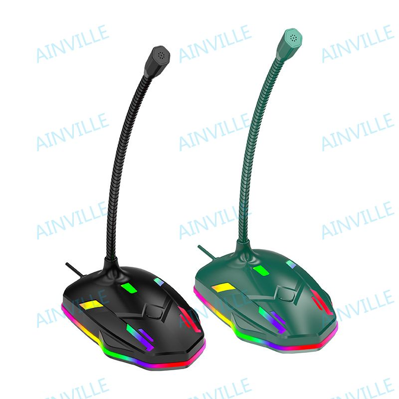 Cross-Border USB Capacitor Recording Gaming Desktop Conference Microphone