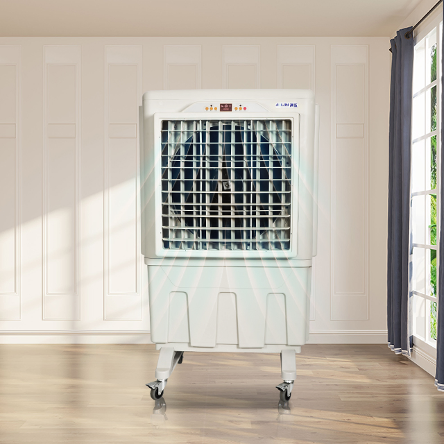 Floor Standing Airflow Outdoor Evaporative Air Cooler with 6000CMH Commercial Use
