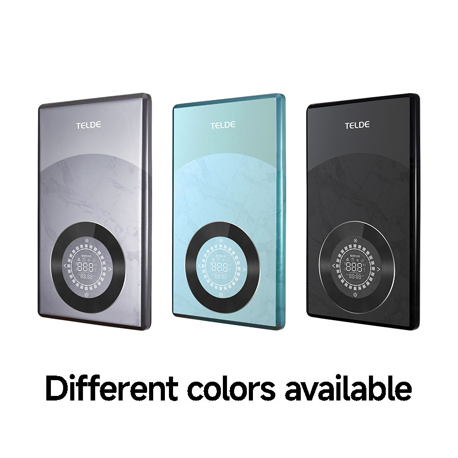 Telde 8.8kw Tankless Instant Water Heater Designed for Bathroom Shower with Touch & Voice Control