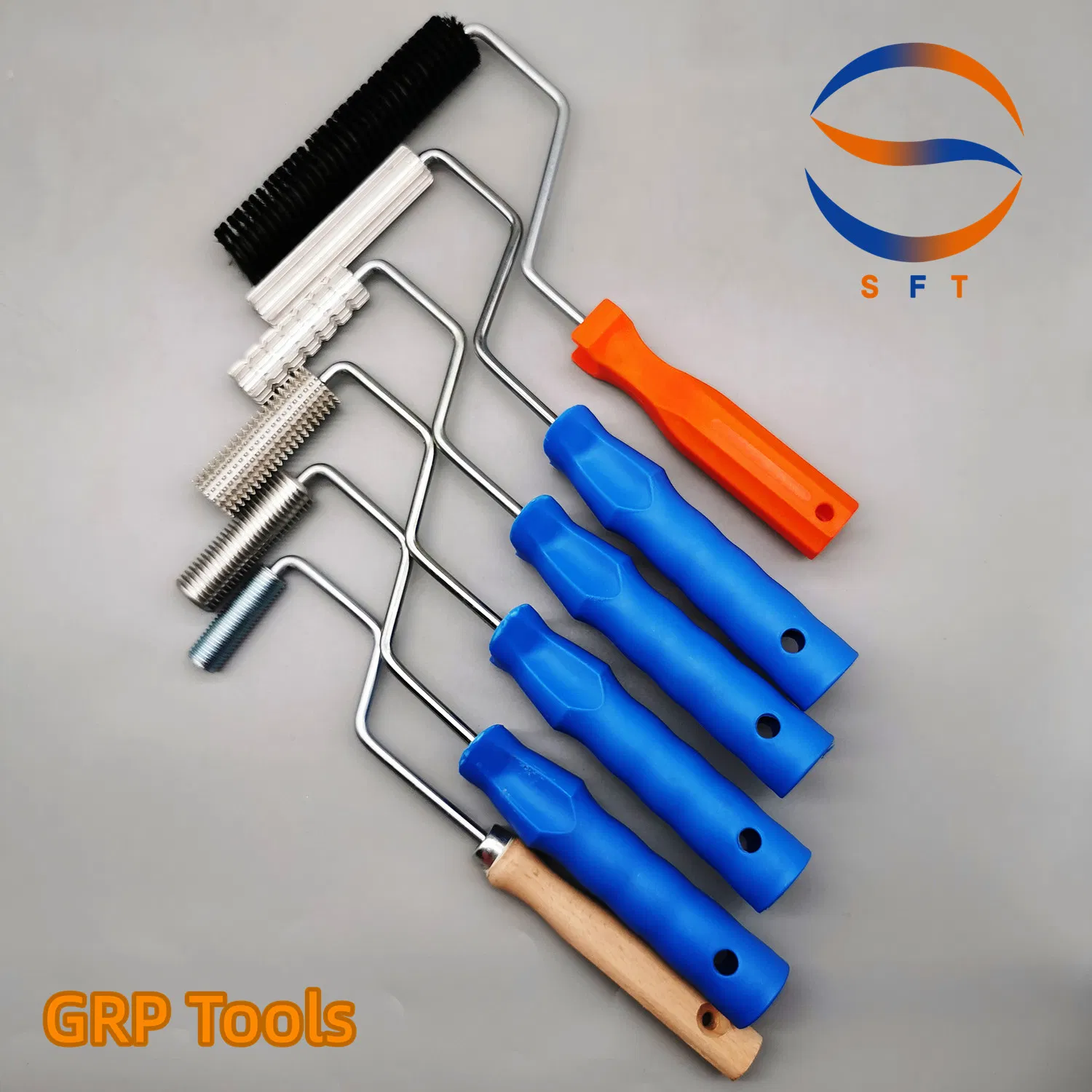 Customized Aluminium Hybrid Rollers Fiberglass Rollers for Laminating China Manufacturer