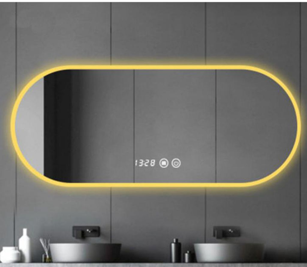 3/4/5/6mm Aluminum Silver Frameless Full Length Hotel Room Furniture Floor Standing Make up Smart Dressing Bathroom Wall Mirror