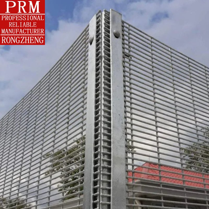 Factory Direct Sale Anti Climb High Security 358 Fence Post, Flat Bar