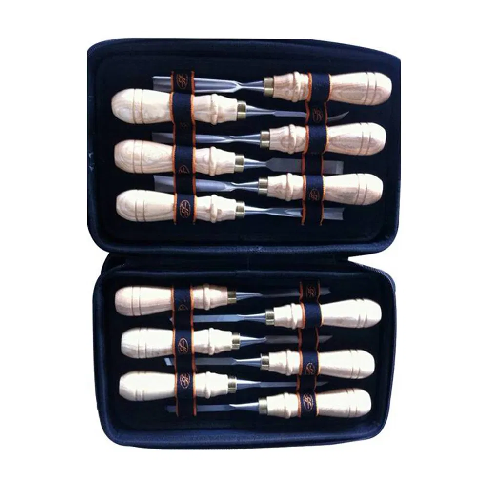 Complete Wood Carving Chisel Set for Hobbyists and Craftsmen
