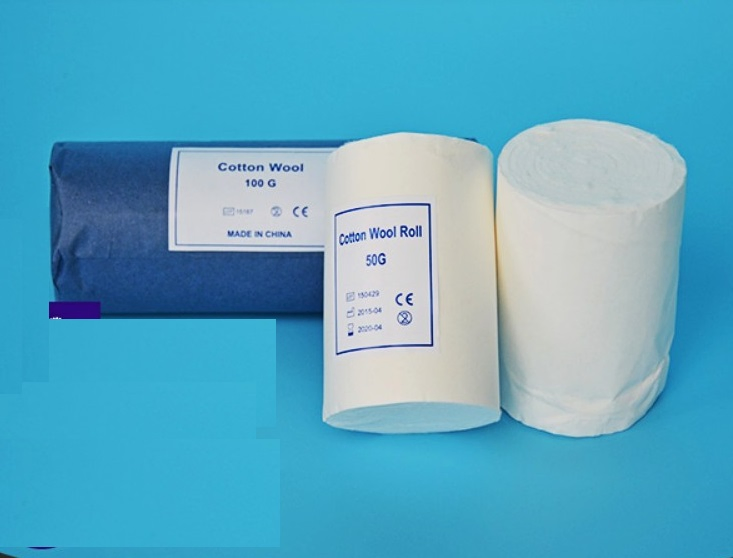 Hydrophilic Absorbent Cotton Roll in Bulk Sizes