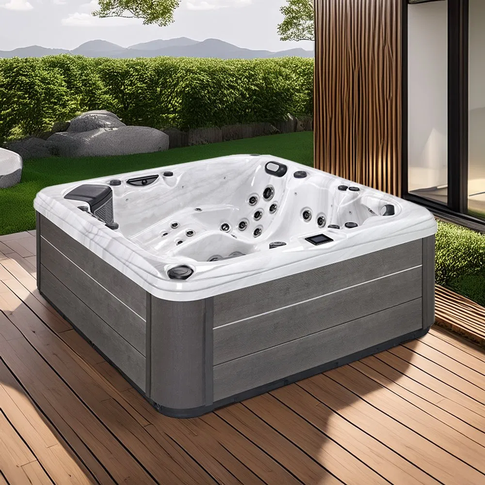 Роскошный уличный джакузи Sunrans на 4 персоны с 63 форсунками