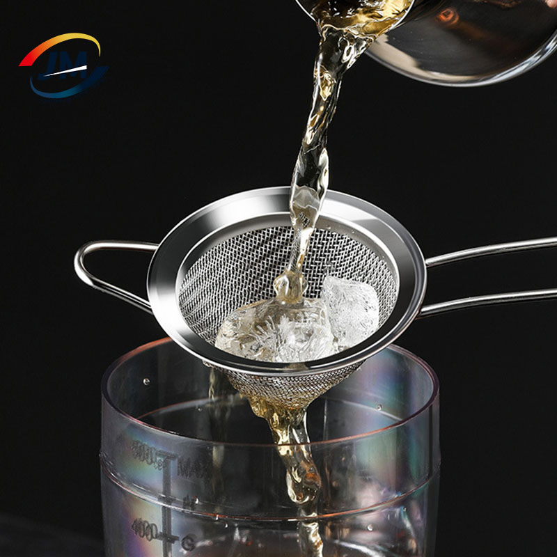 304 Stainless Steel Fine Mesh Strainers for Kitchen with Handle