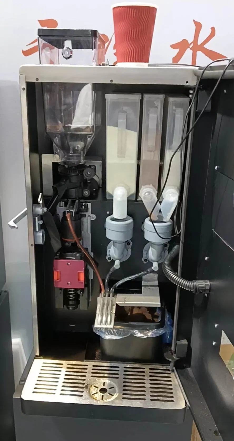 Home/Commercial Coffee Machine Fully-Automatic Freshly Ground Coffee Machine with Touch Screen