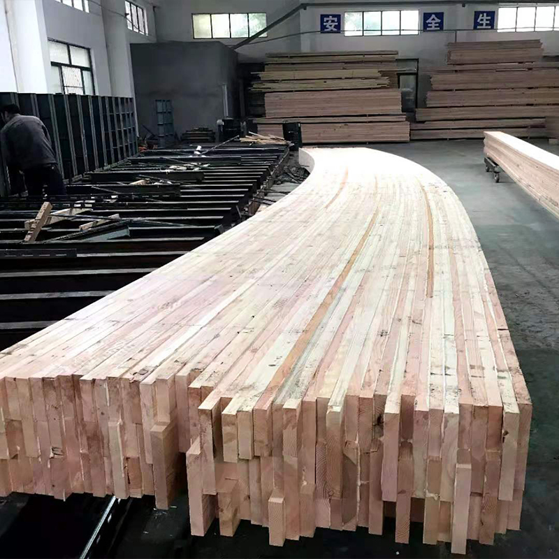 Клееный брус для строительных конструкций