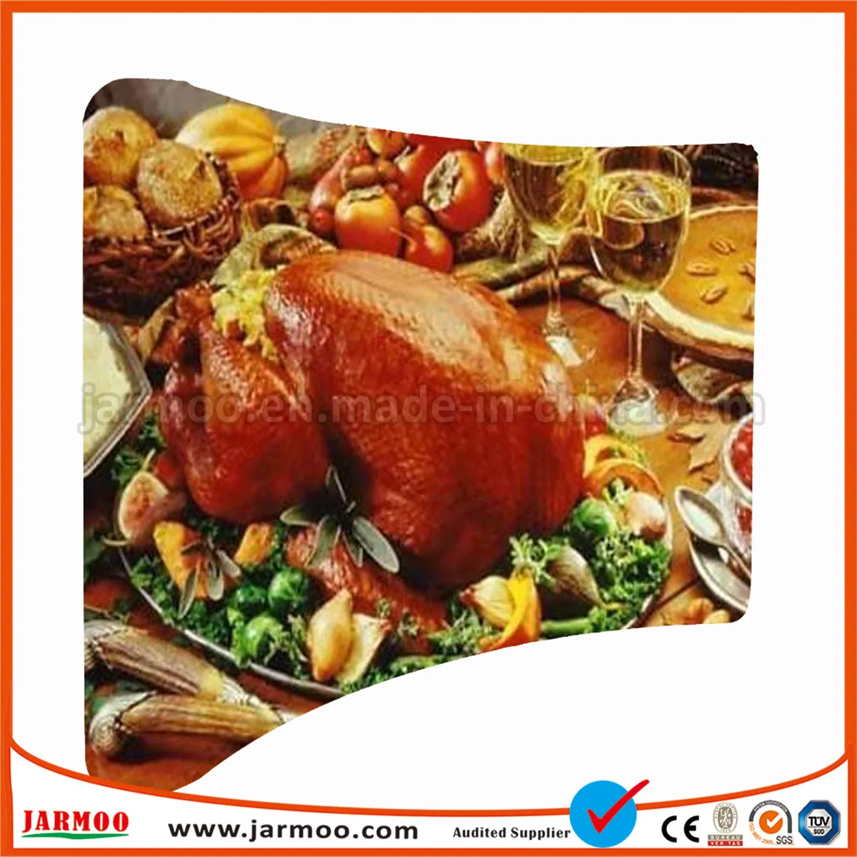 Custom Wedding Dropback Tensioned Fabric backdrop