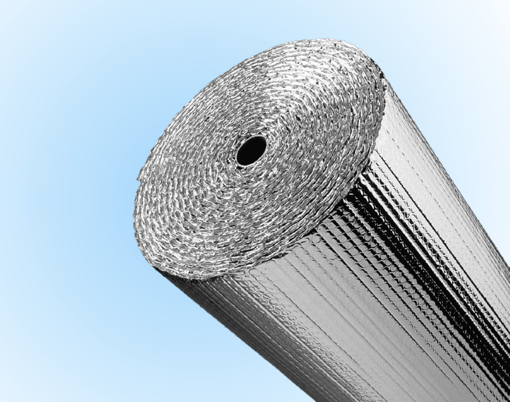 Metalized Aluminum Foil Bubble Facing Fireproof Thermal Insulation Building Material