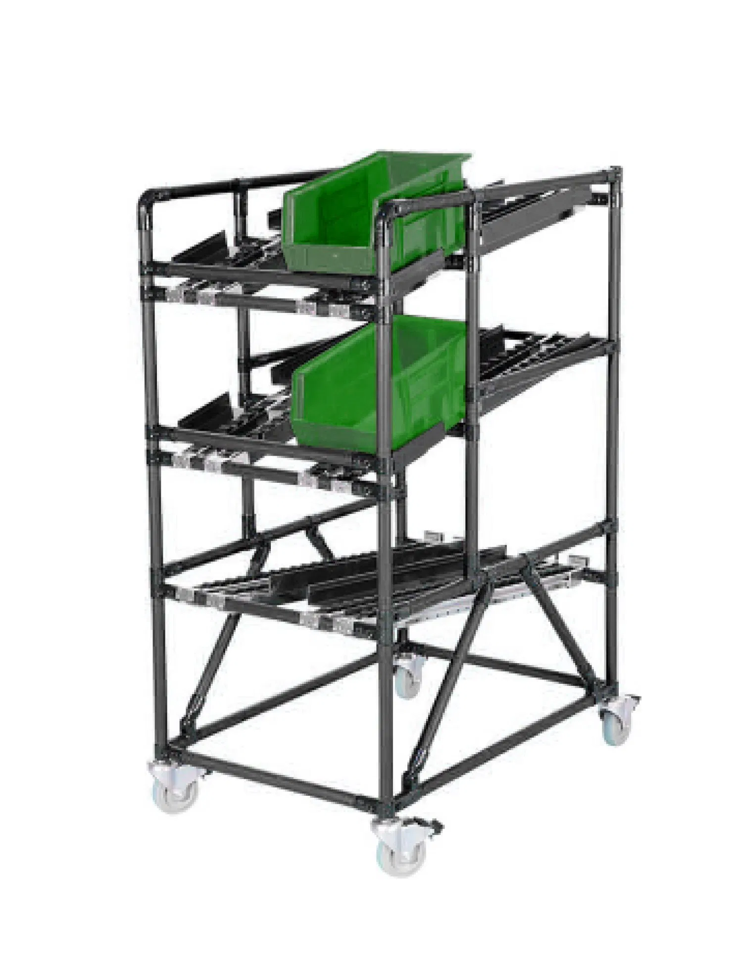 Pipe Joint System Fod Storage Rack Pipe Rack industrial Cart Transfer Tollery