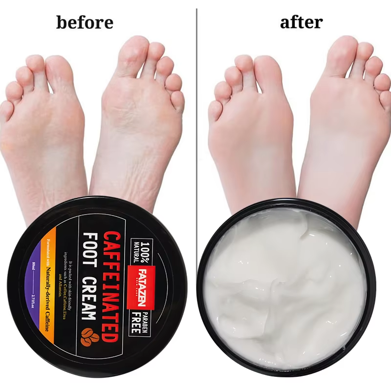 Fatazen Private Label Foot Skin Care Natural Moisturizing Kick Scooters & Foot Scooters Korean Skin Care Caffeinated Foot Cream