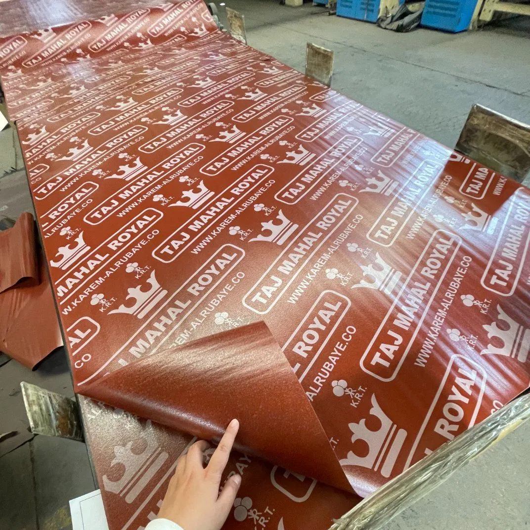 Black Brown Red Pulp Phenolic Impregnated Paper for Film Faced Plywood Formwork